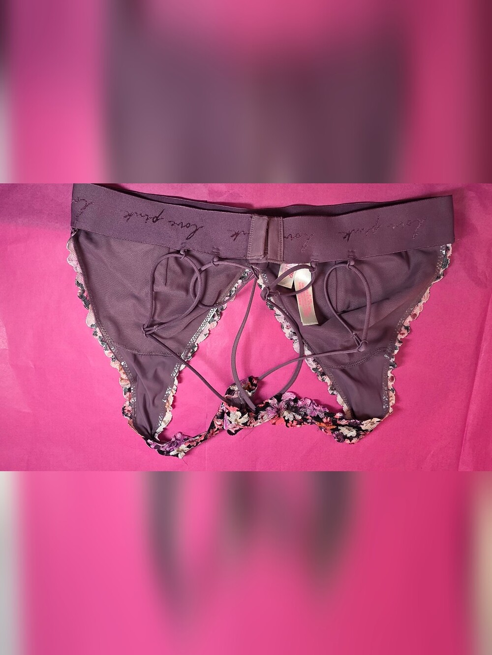 Three PINK Victorias Secret Bralettes, Size M - Picture 4 of 6
